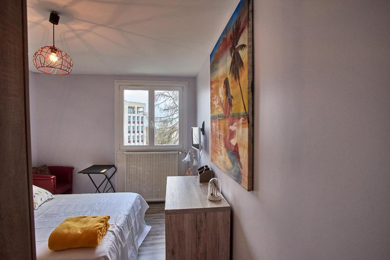 Chambres A Louer Dans Appartement Balcon - Wifi - Parking Gratuit Nevers Exterior photo